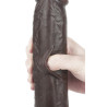 LoveToy SlidingSkin Gode Sliding Skin 18 x 4.5cm Marron
